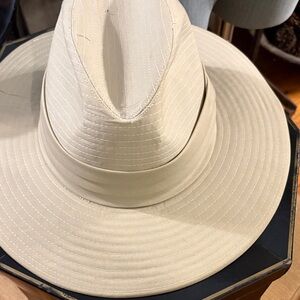 Betmar Cream Fedora Hat